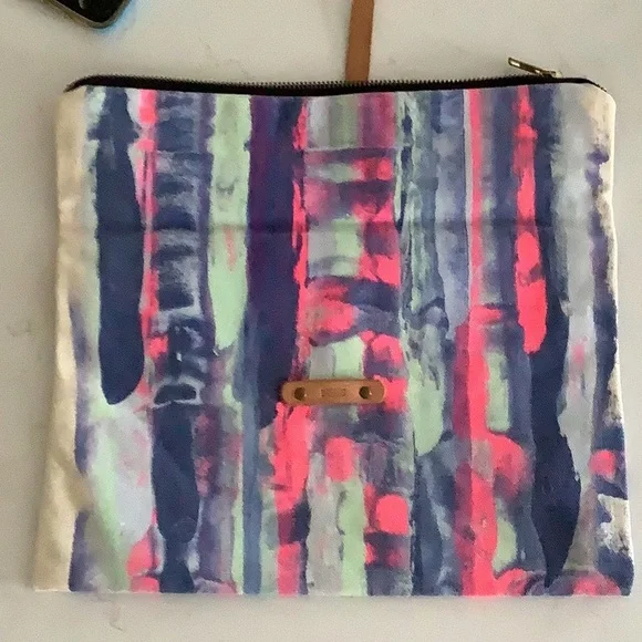 Colorful Abstract Clutch - Picture 2 of 3